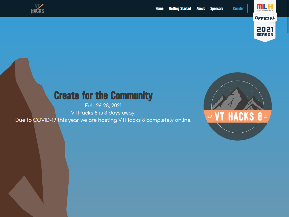 VTHacks banner